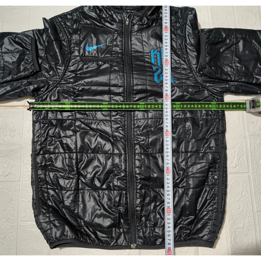 (9561) NIKE 棉服 外套 胸圍106 衣長69 439217 010-細節圖3