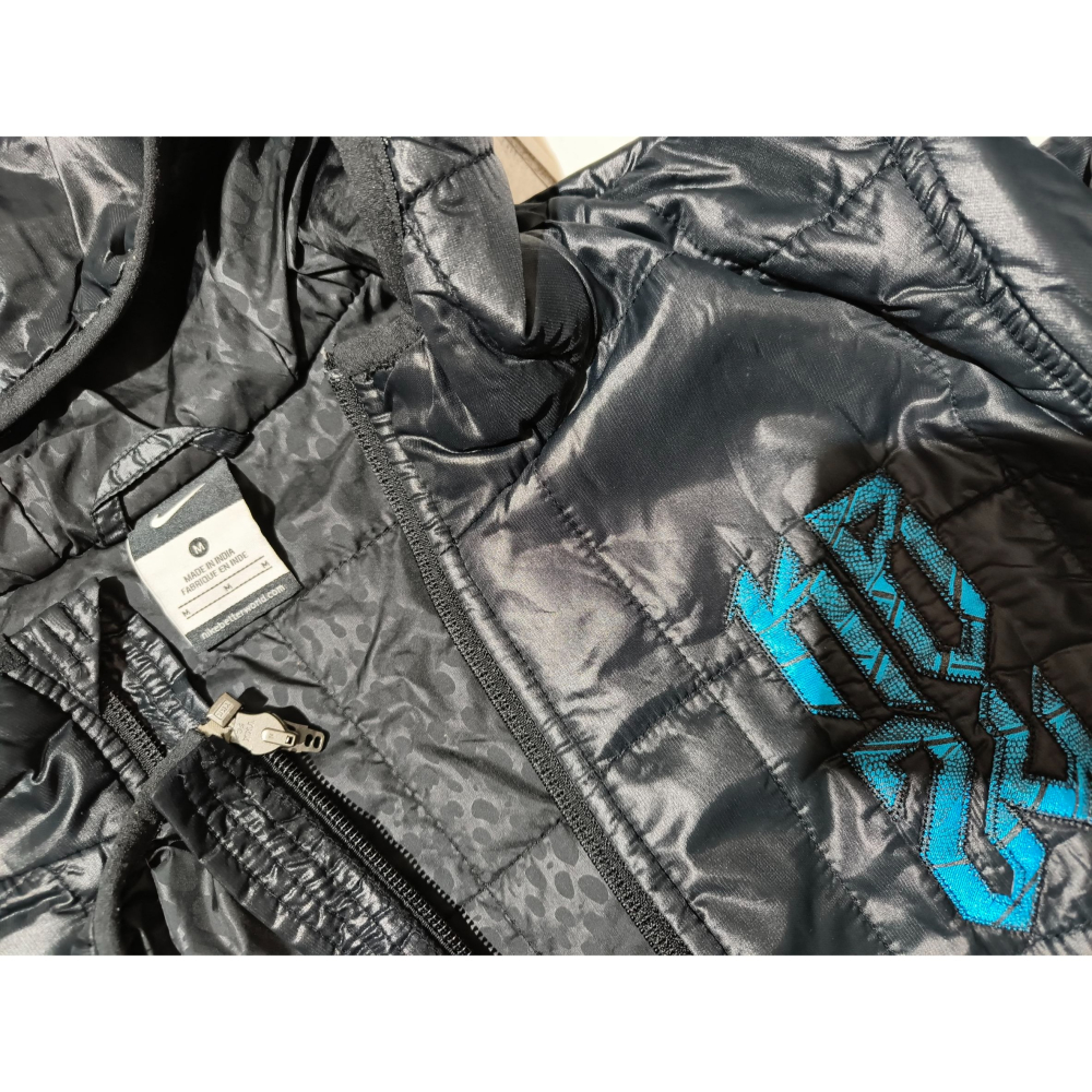 (9561) NIKE 棉服 外套 胸圍106 衣長69 439217 010-細節圖4