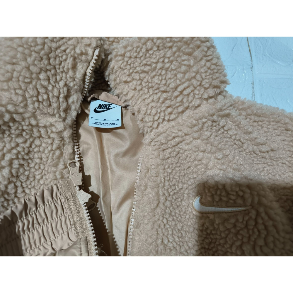 (9563) NIKE 羔羊絨 外套 胸圍114 衣長60 DR5629 200-細節圖4