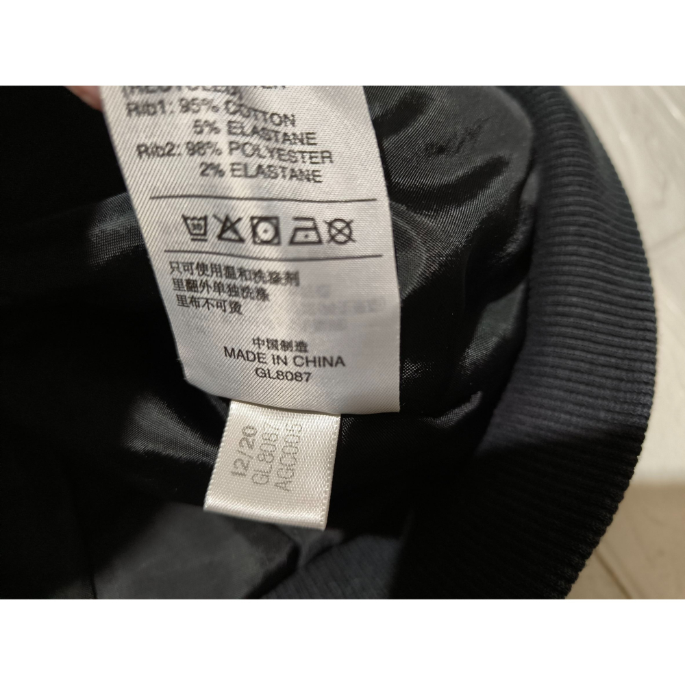 (9566) ADIDAS 棉服 外套 胸圍120 衣長67 GL8087-細節圖6