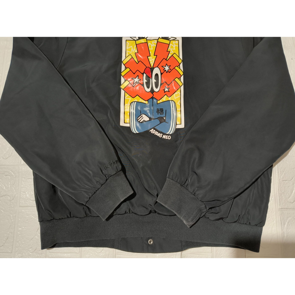 (9566) ADIDAS 棉服 外套 胸圍120 衣長67 GL8087-細節圖8