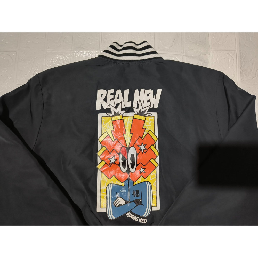 (9566) ADIDAS 棉服 外套 胸圍120 衣長67 GL8087-細節圖9