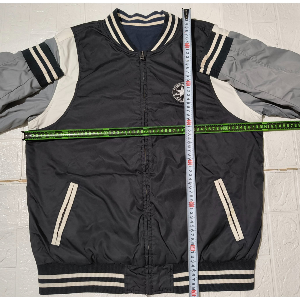 (9568) Converse 匡威 雙面穿 外套 胸圍118 衣長70-細節圖3
