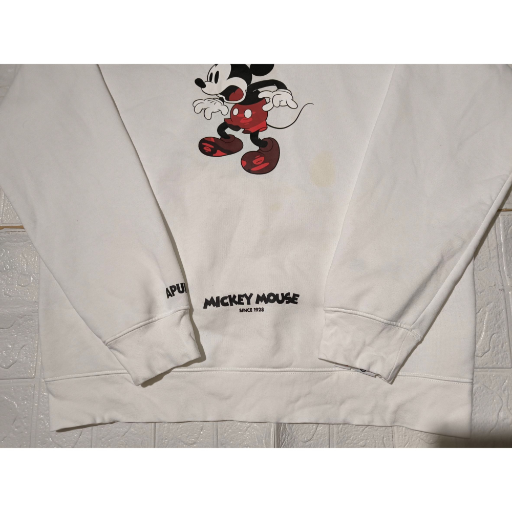 (9575) AAPE X Disney 長袖上衣 胸圍116 衣長73-細節圖2