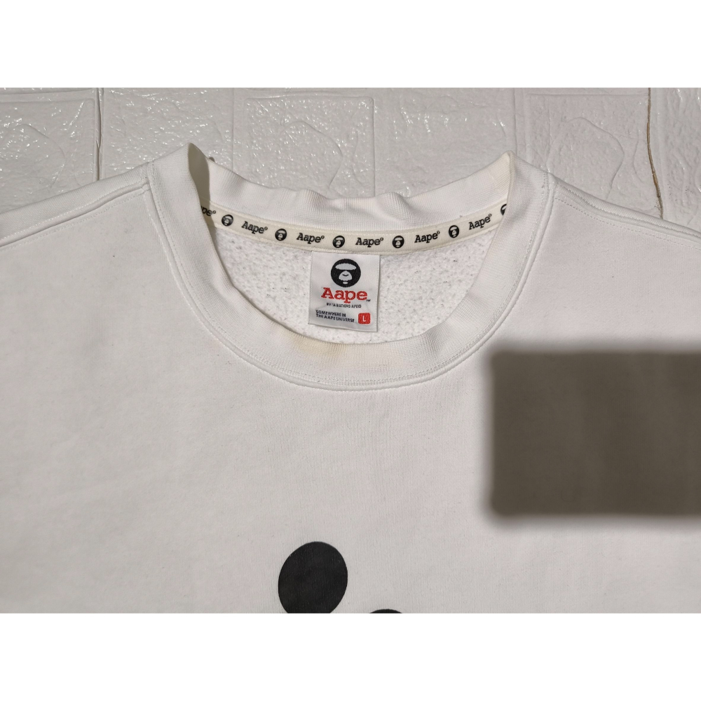 (9575) AAPE X Disney 長袖上衣 胸圍116 衣長73-細節圖5