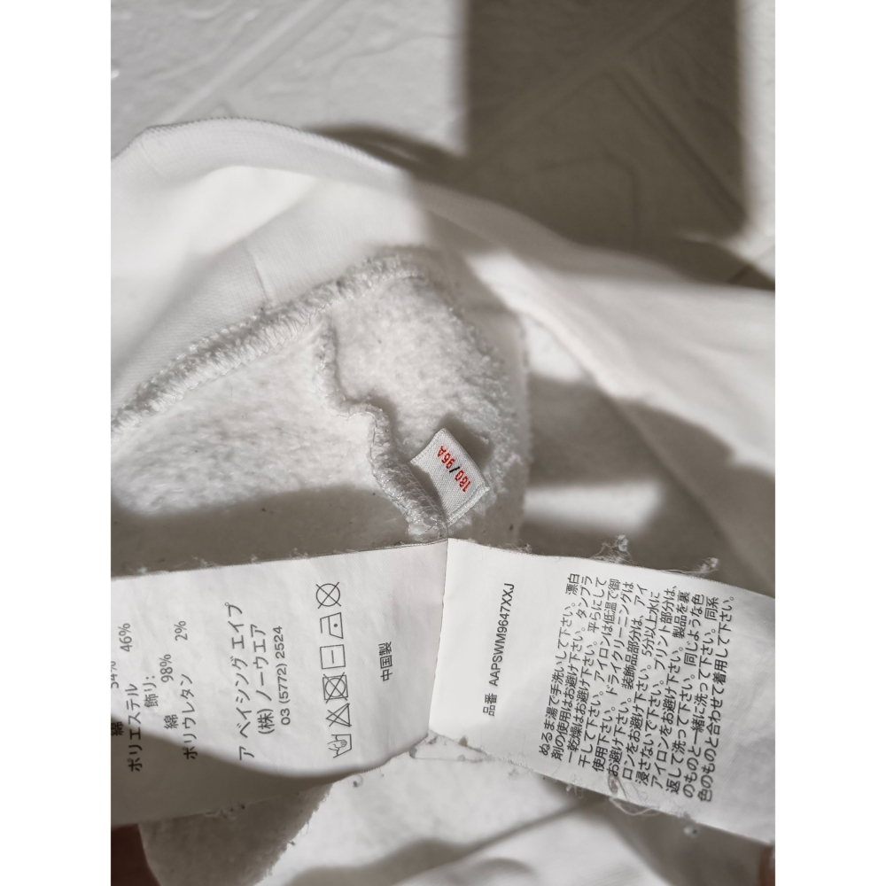 (9575) AAPE X Disney 長袖上衣 胸圍116 衣長73-細節圖7