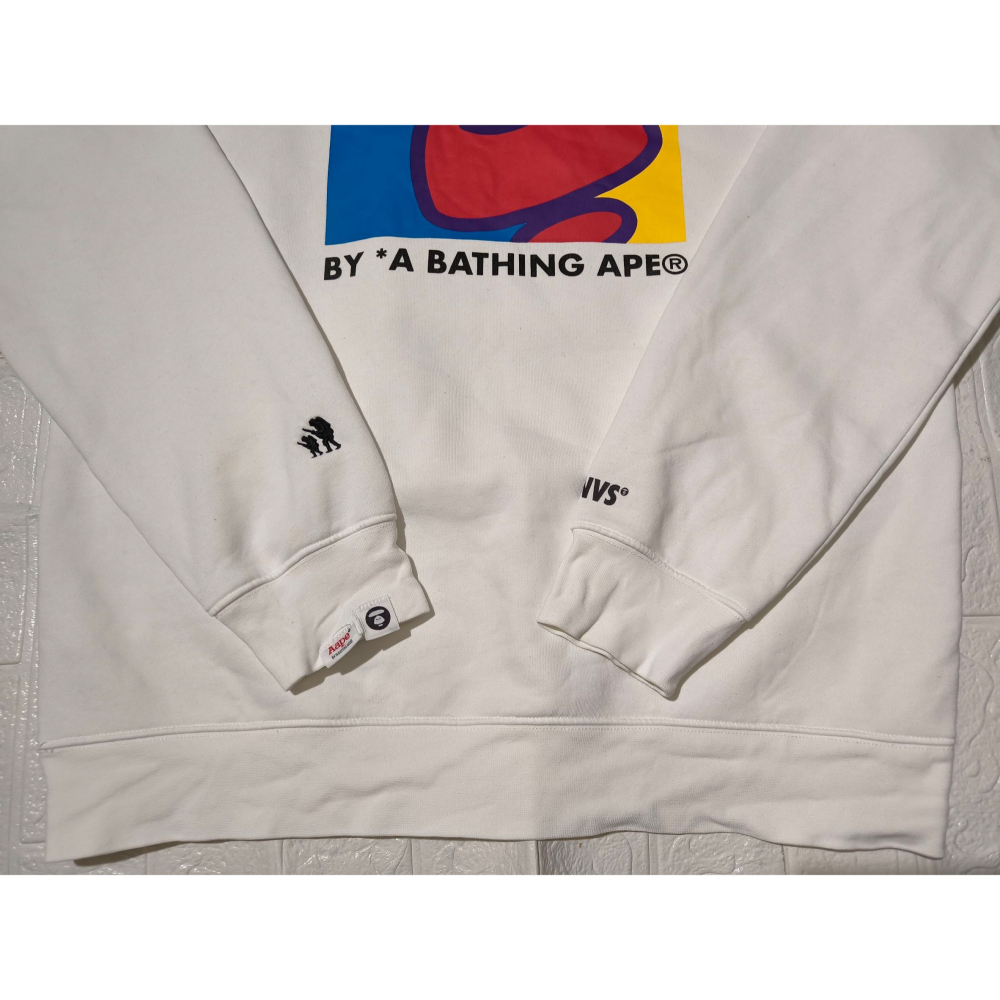 (9575) AAPE X Disney 長袖上衣 胸圍116 衣長73-細節圖9