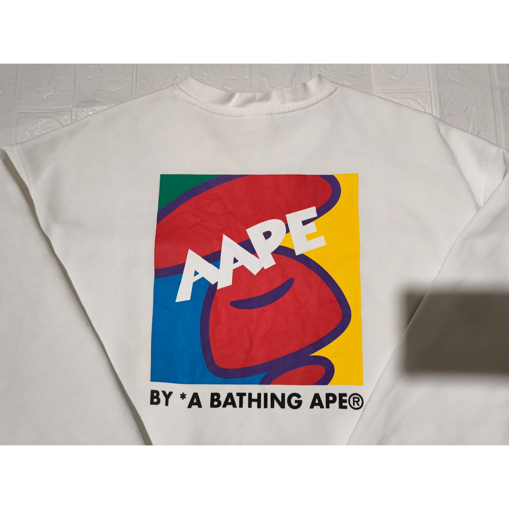 (9575) AAPE X Disney 長袖上衣 胸圍116 衣長73-細節圖10