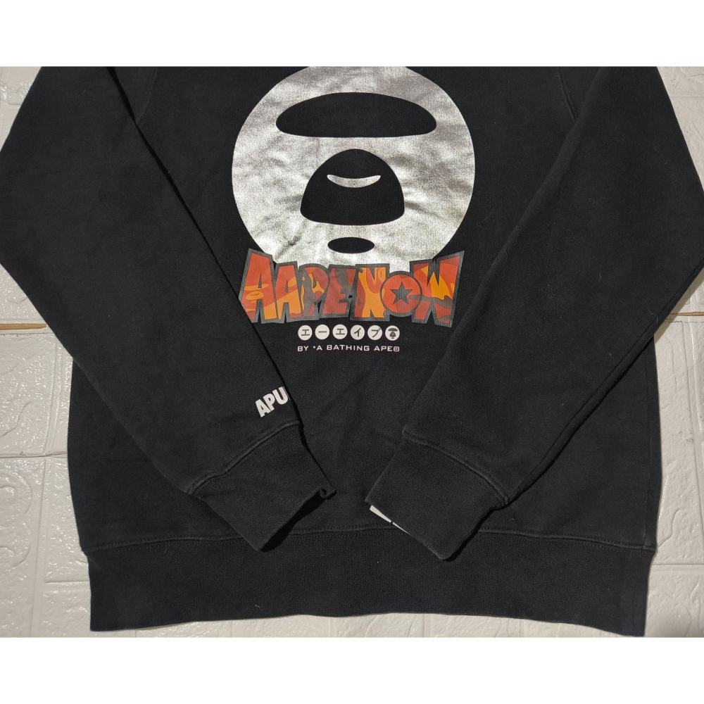 (9589) AAPE X 七龍珠 長袖上衣 胸圍100 衣長61-細節圖2