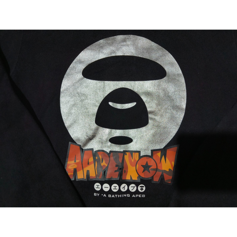 (9589) AAPE X 七龍珠 長袖上衣 胸圍100 衣長61-細節圖3