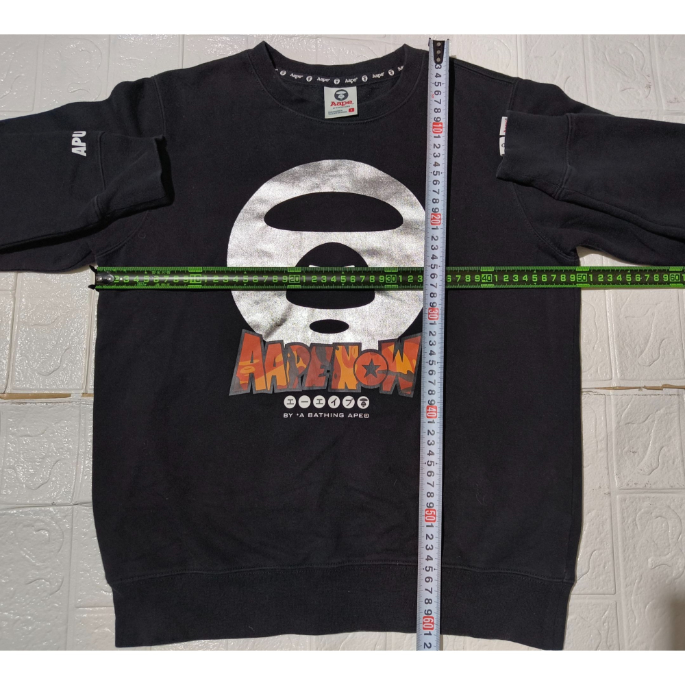 (9589) AAPE X 七龍珠 長袖上衣 胸圍100 衣長61-細節圖5