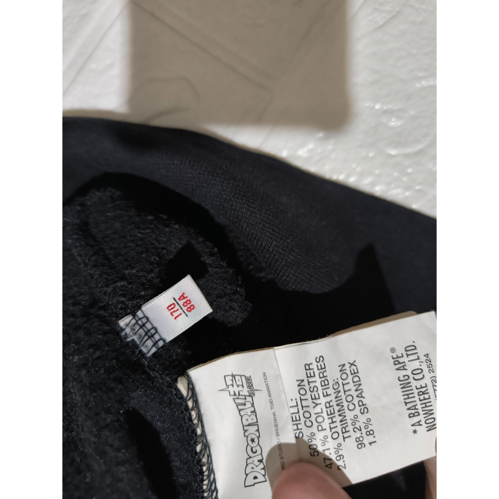 (9589) AAPE X 七龍珠 長袖上衣 胸圍100 衣長61-細節圖6