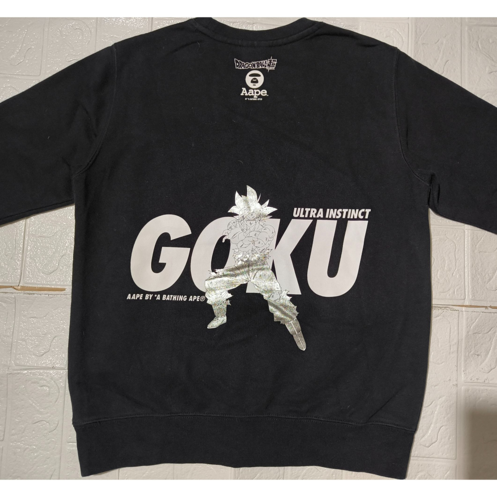 (9589) AAPE X 七龍珠 長袖上衣 胸圍100 衣長61-細節圖8