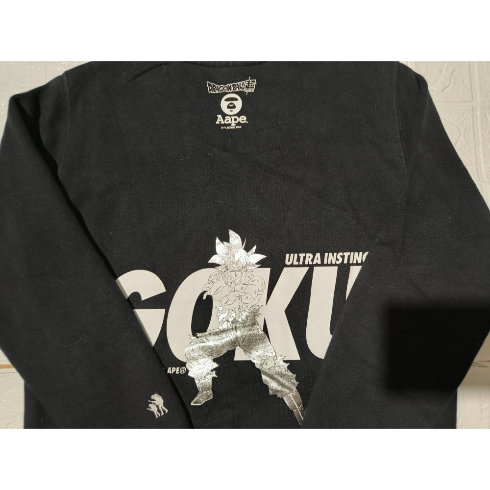 (9589) AAPE X 七龍珠 長袖上衣 胸圍100 衣長61-細節圖10