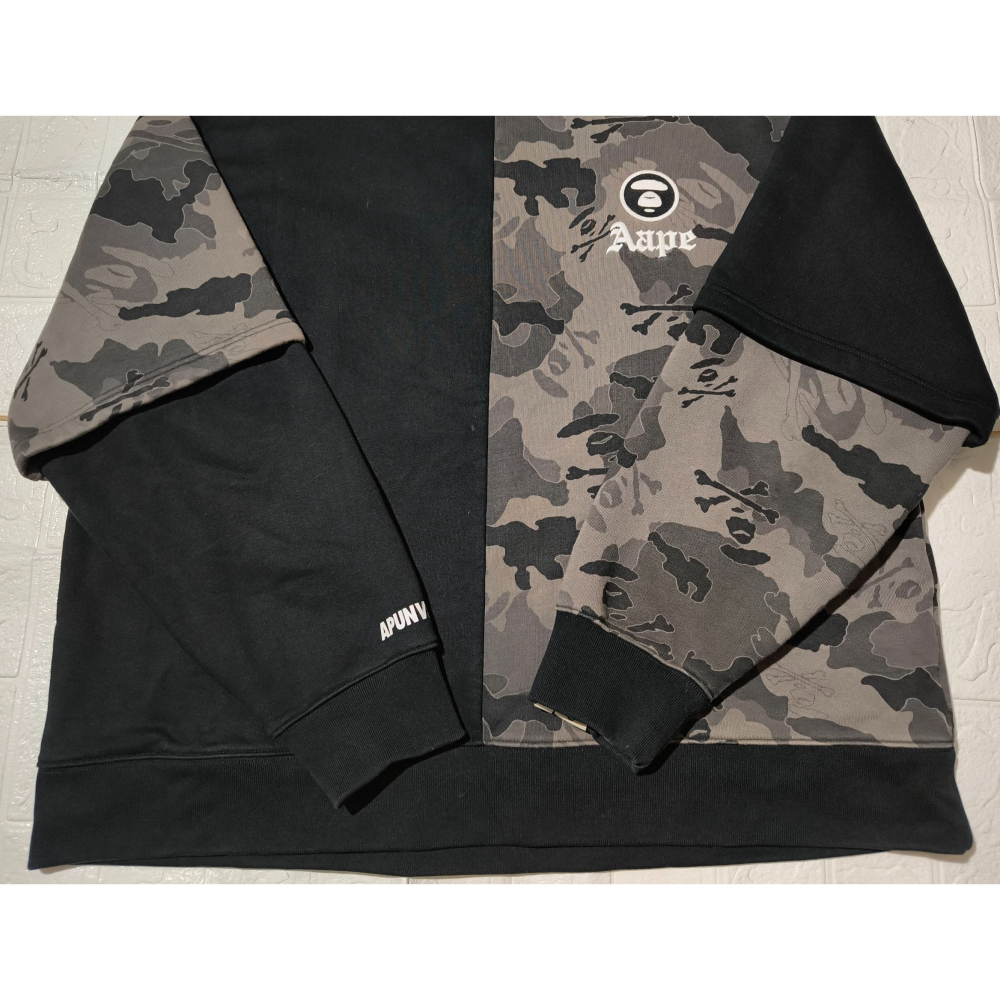 (9590) AAPE 長袖上衣 胸圍136 衣長74-細節圖2