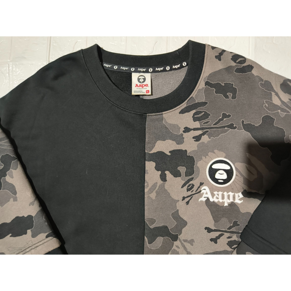 (9590) AAPE 長袖上衣 胸圍136 衣長74-細節圖3