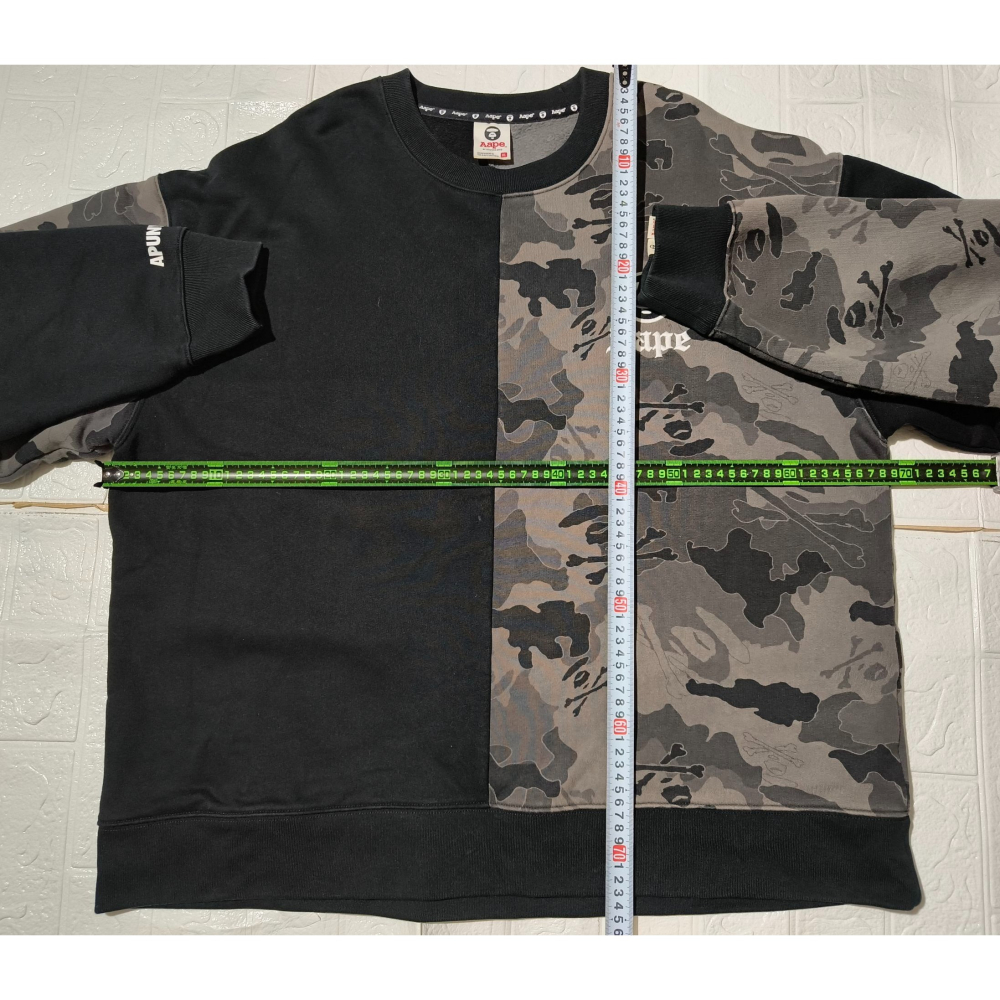 (9590) AAPE 長袖上衣 胸圍136 衣長74-細節圖4