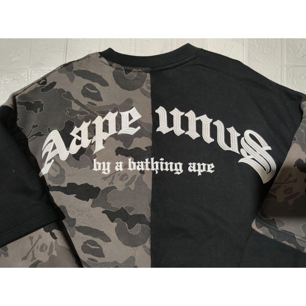 (9590) AAPE 長袖上衣 胸圍136 衣長74-細節圖9