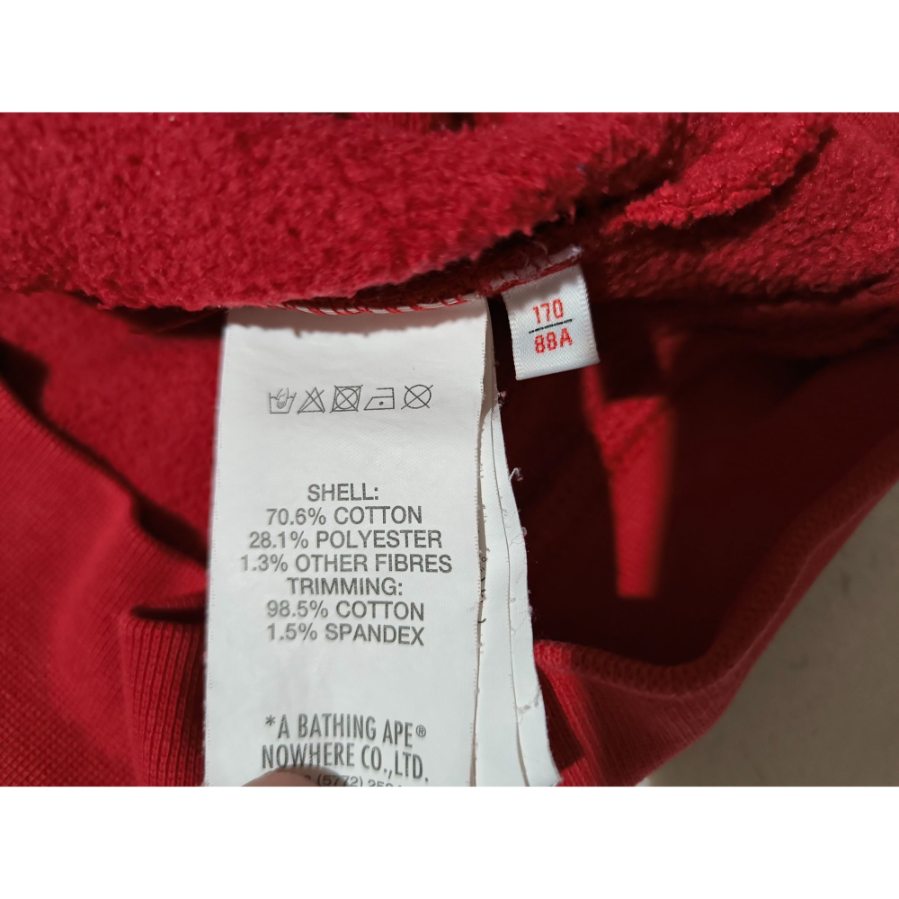 (9591) AAPE 長袖上衣 胸圍98 衣長59-細節圖5