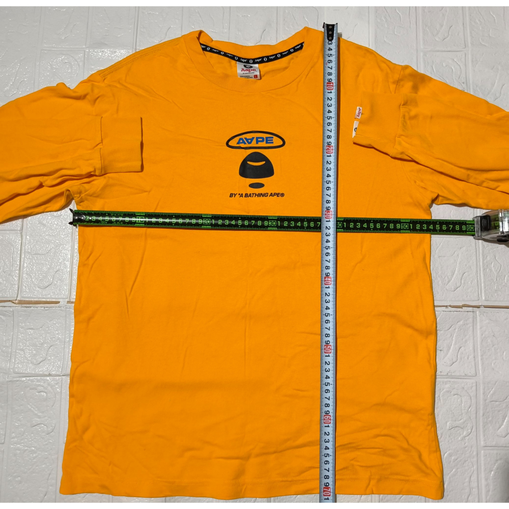 (9593) AAPE 長袖上衣 胸圍108 衣長70-細節圖3