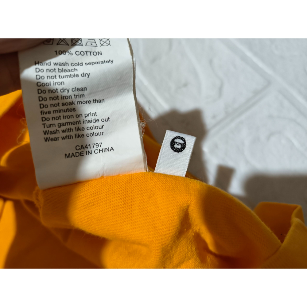 (9593) AAPE 長袖上衣 胸圍108 衣長70-細節圖7