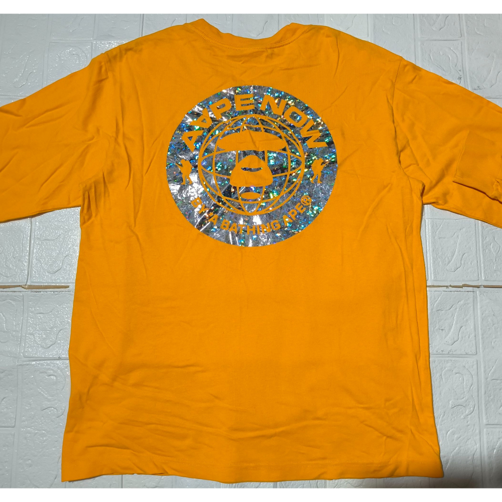 (9593) AAPE 長袖上衣 胸圍108 衣長70-細節圖8