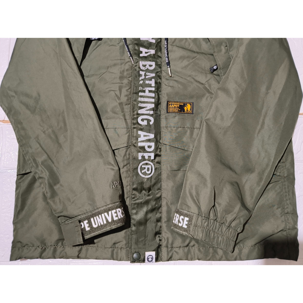 (9613) AAPE 外套 胸圍118 衣長72-細節圖2