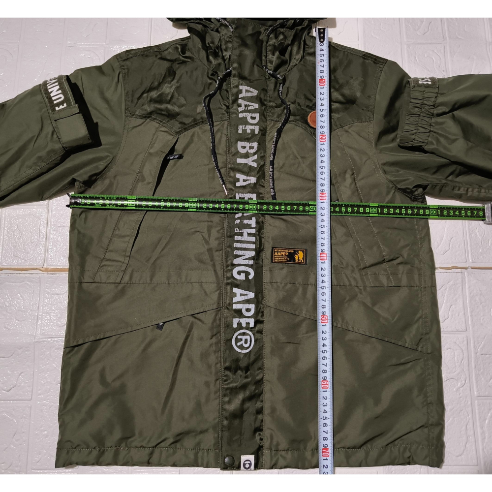 (9613) AAPE 外套 胸圍118 衣長72-細節圖4