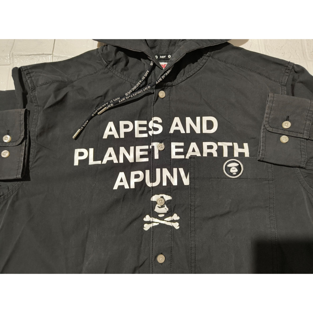 (9622) AAPE 外套 胸圍110 衣長81-細節圖4