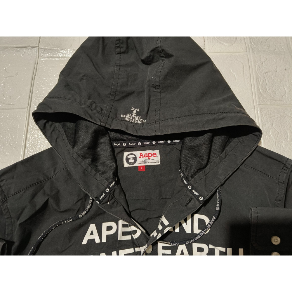 (9622) AAPE 外套 胸圍110 衣長81-細節圖5