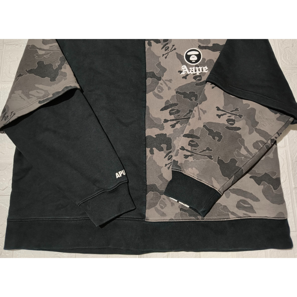 (9626) AAPE 長袖上衣 胸圍136 衣長71-細節圖2