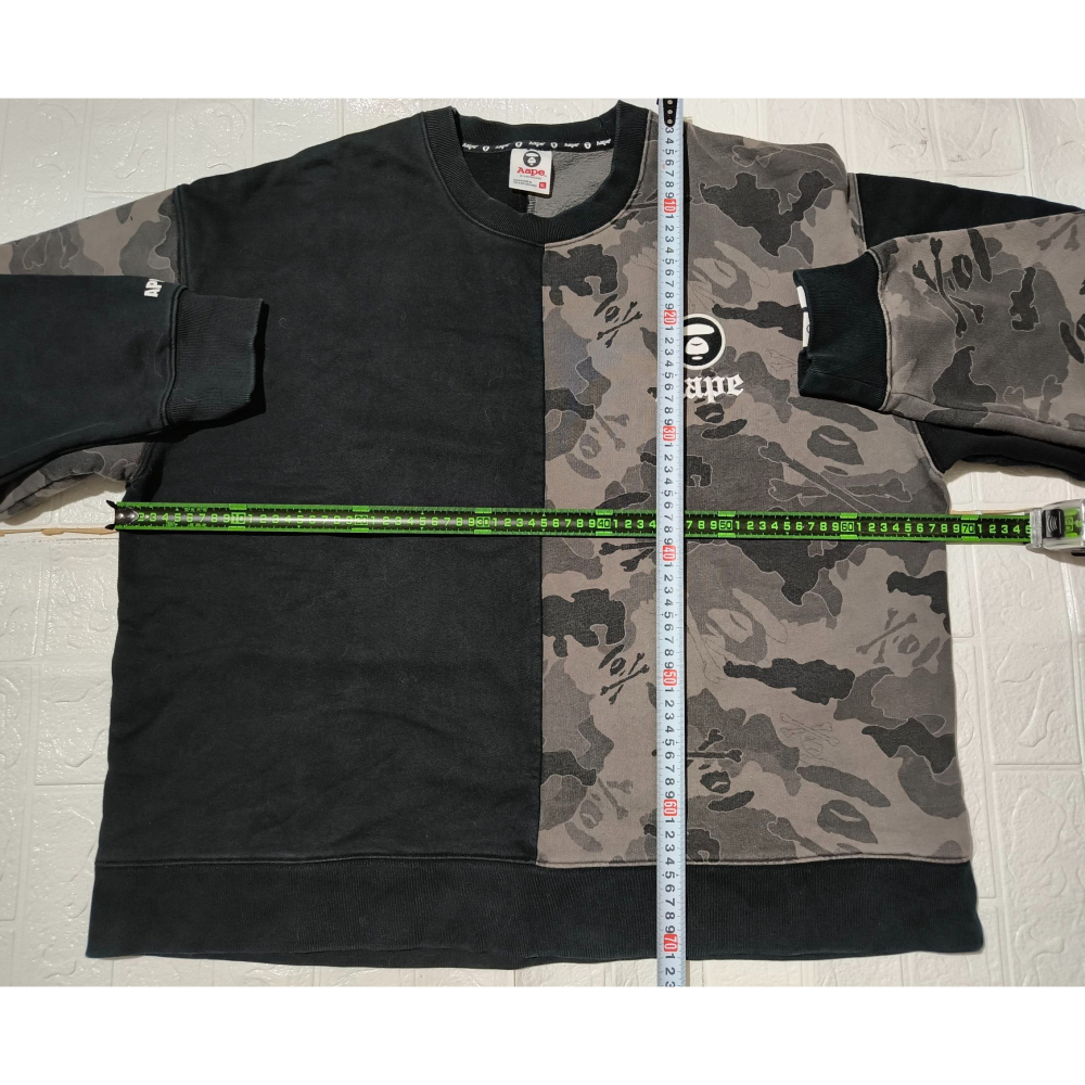 (9626) AAPE 長袖上衣 胸圍136 衣長71-細節圖3