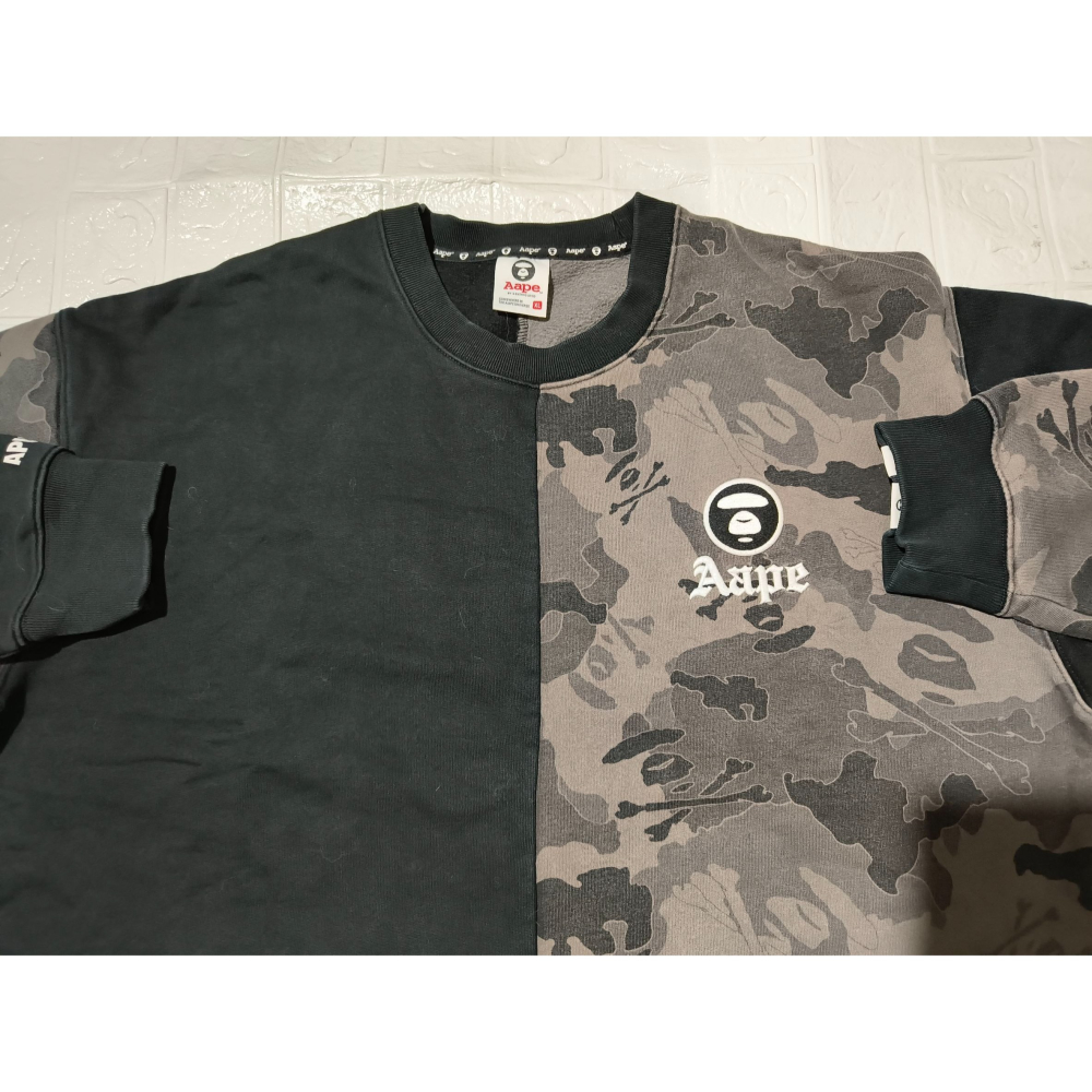 (9626) AAPE 長袖上衣 胸圍136 衣長71-細節圖4