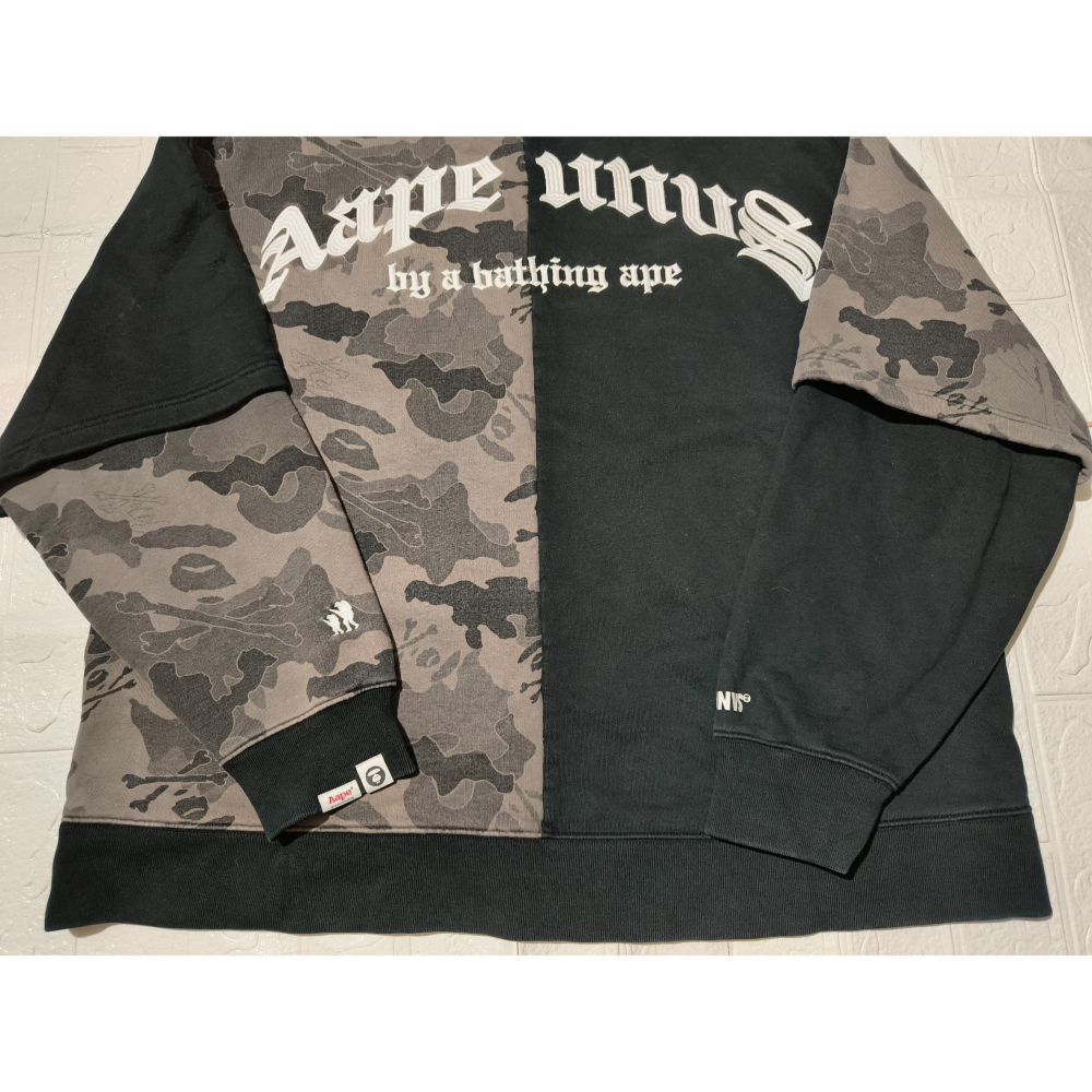 (9626) AAPE 長袖上衣 胸圍136 衣長71-細節圖9