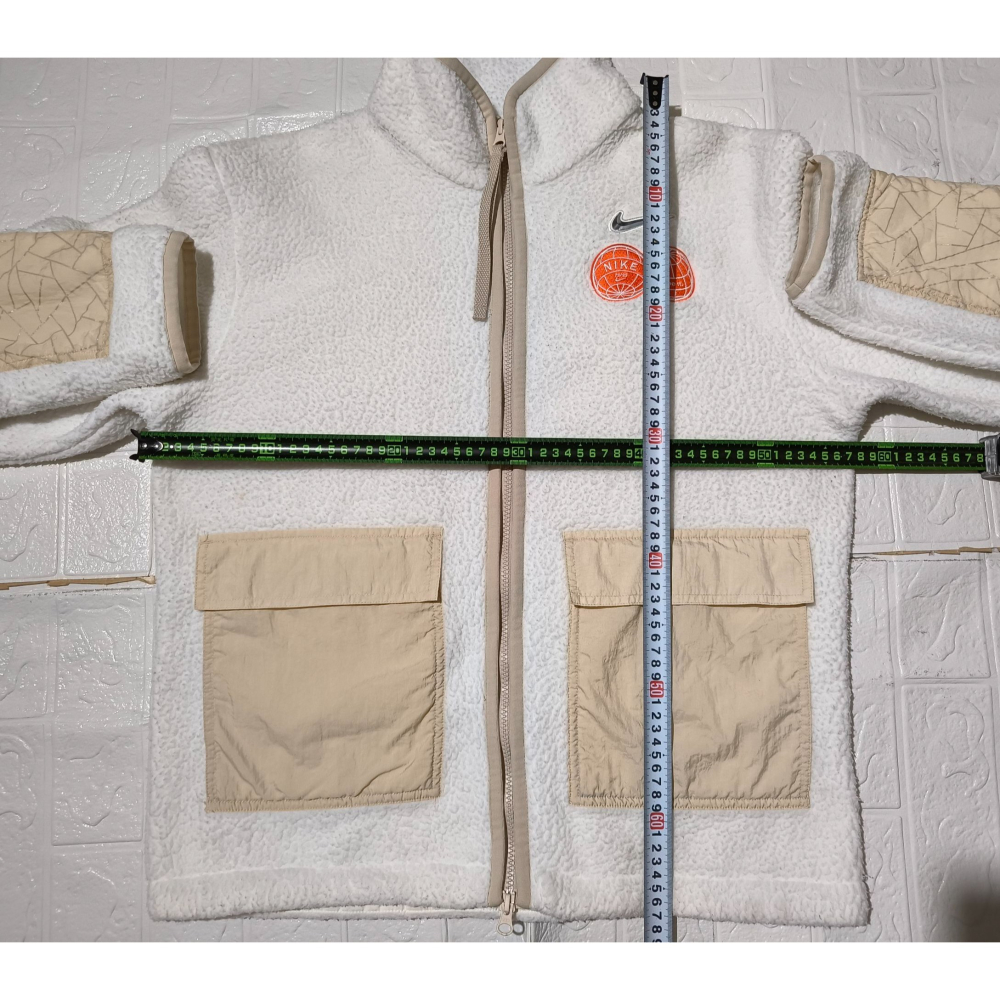 (9632) NIKE 羔羊絨 外套 胸圍114 衣長67 DQ5061 133-細節圖3