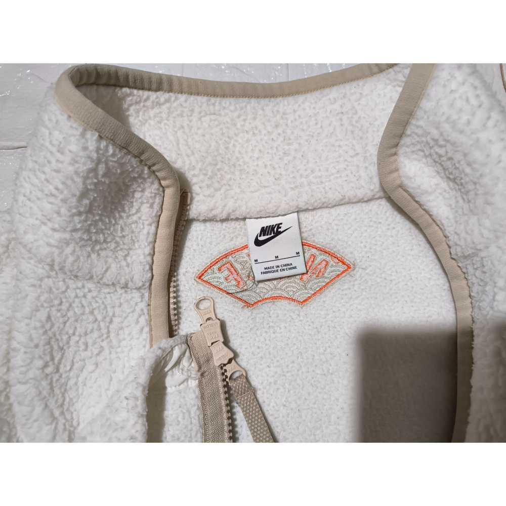 (9632) NIKE 羔羊絨 外套 胸圍114 衣長67 DQ5061 133-細節圖5