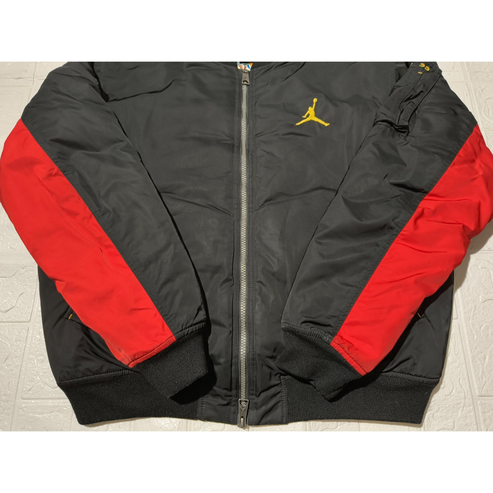 (9636) Air Jordan 棉服 外套 胸圍128 衣長66 DB3693 010-細節圖2