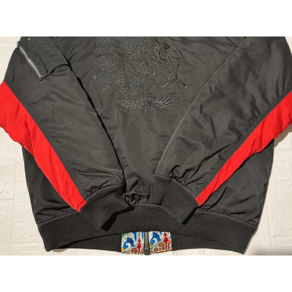 (9636) Air Jordan 棉服 外套 胸圍128 衣長66 DB3693 010-細節圖8