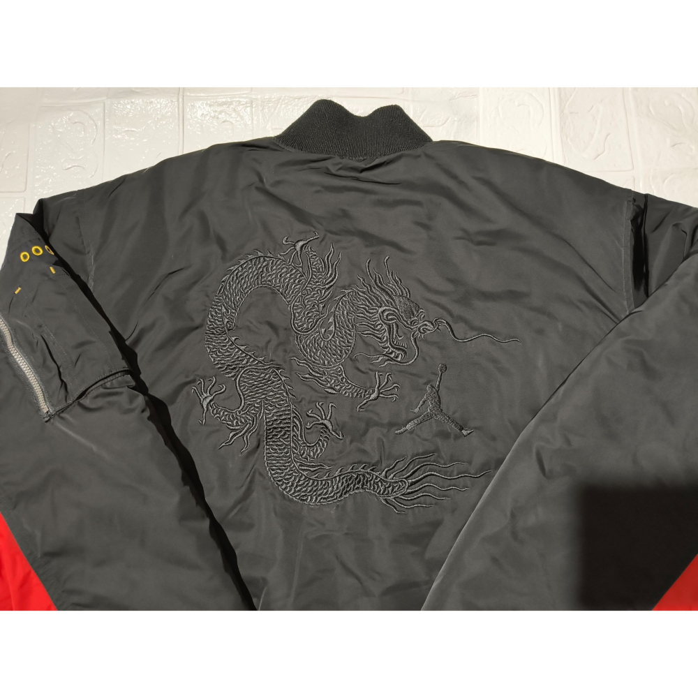 (9636) Air Jordan 棉服 外套 胸圍128 衣長66 DB3693 010-細節圖9