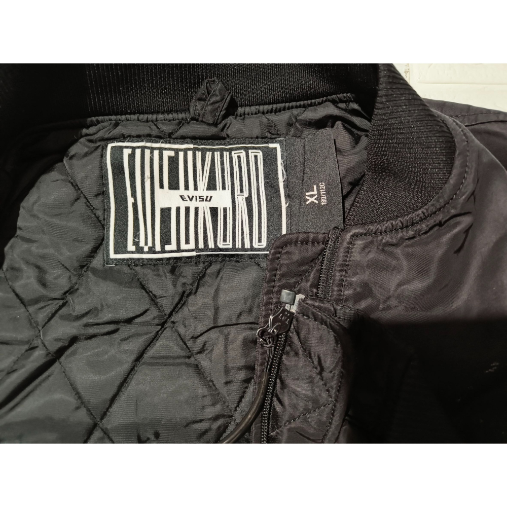 (9637) EVISU 棉服 外套 胸圍124 衣長69 1EAGNM9JK746XX-細節圖4