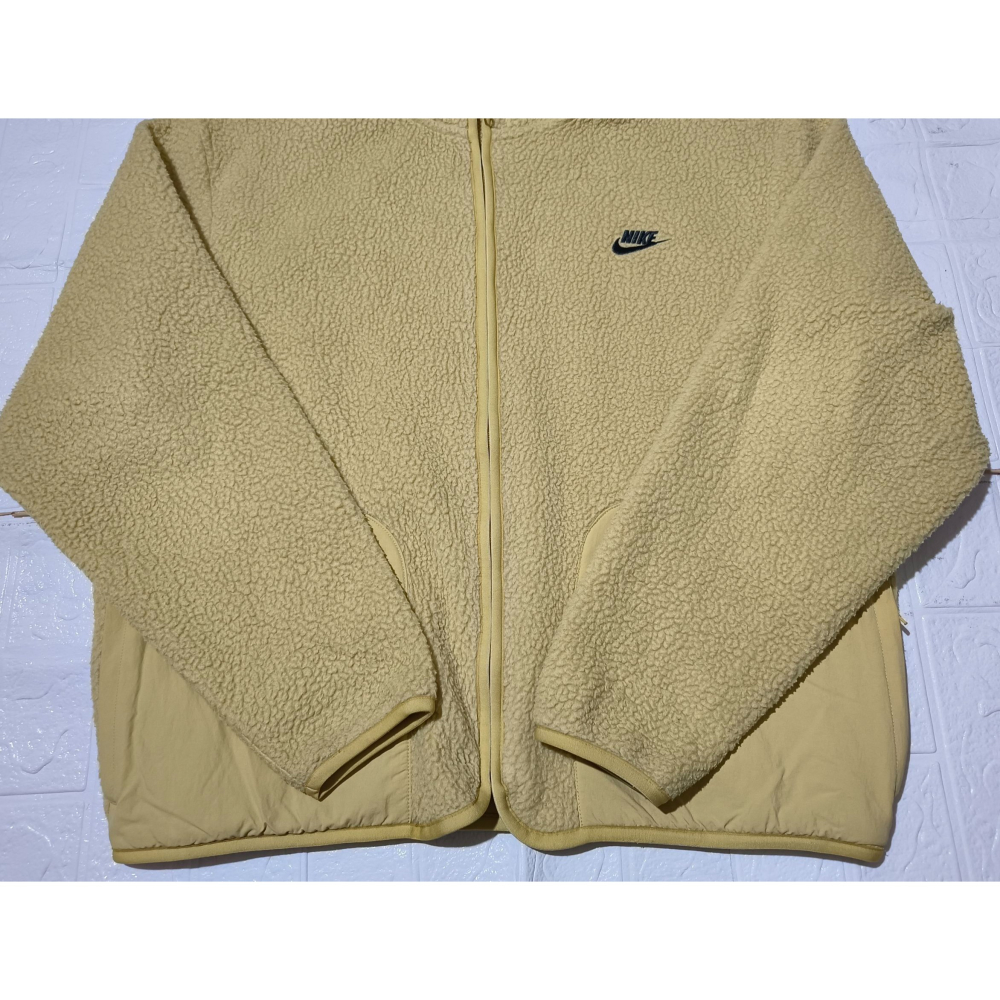 (9660) NIKE 羔羊絨 外套 胸圍128 衣長65 FB8387 720-細節圖2