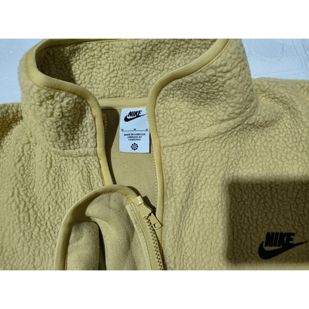 (9660) NIKE 羔羊絨 外套 胸圍128 衣長65 FB8387 720-細節圖5