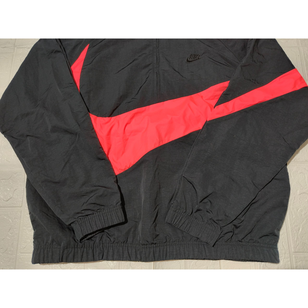 (9677) NIKE 套頭 連帽 風衣 外套 胸圍124 衣長67 AT4489 016-細節圖2