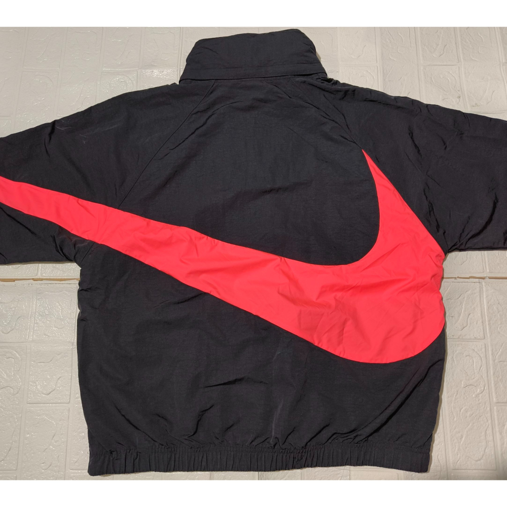 (9677) NIKE 套頭 連帽 風衣 外套 胸圍124 衣長67 AT4489 016-細節圖7