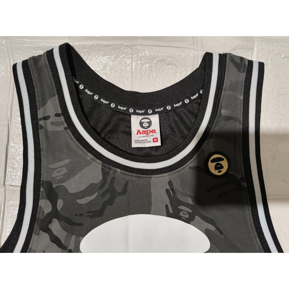 (9683) AAPE 背心 無袖上衣 胸圍98 衣長70-細節圖4