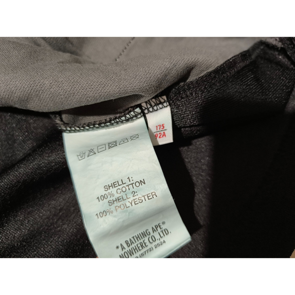 (9683) AAPE 背心 無袖上衣 胸圍98 衣長70-細節圖5