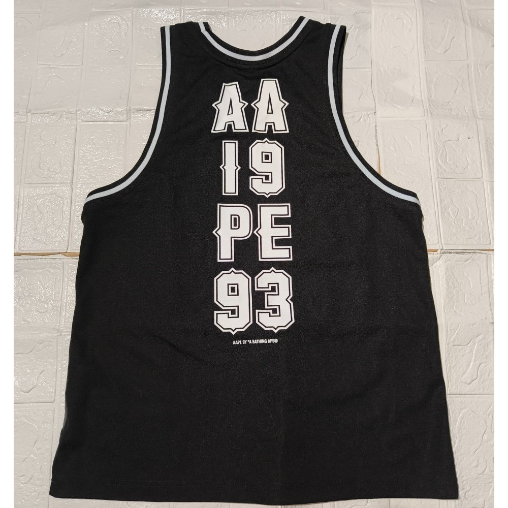 (9683) AAPE 背心 無袖上衣 胸圍98 衣長70-細節圖7