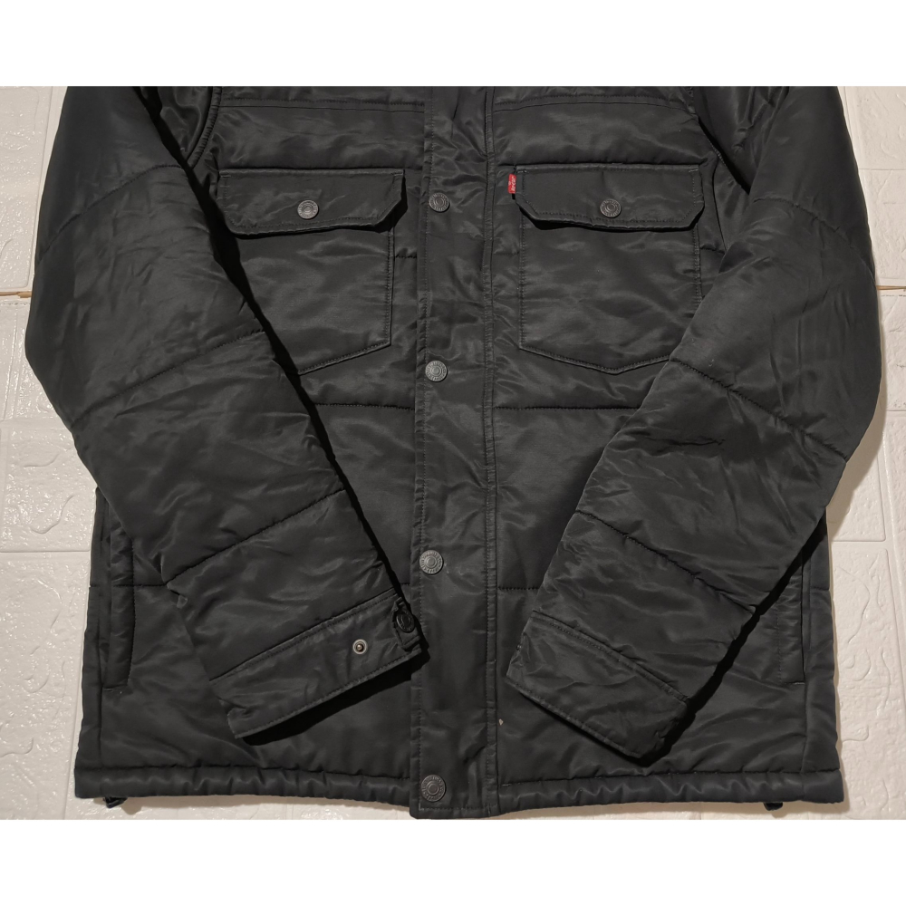 (9693) LEVI＇S 李維斯 棉服 外套 胸圍112 衣長69-細節圖2