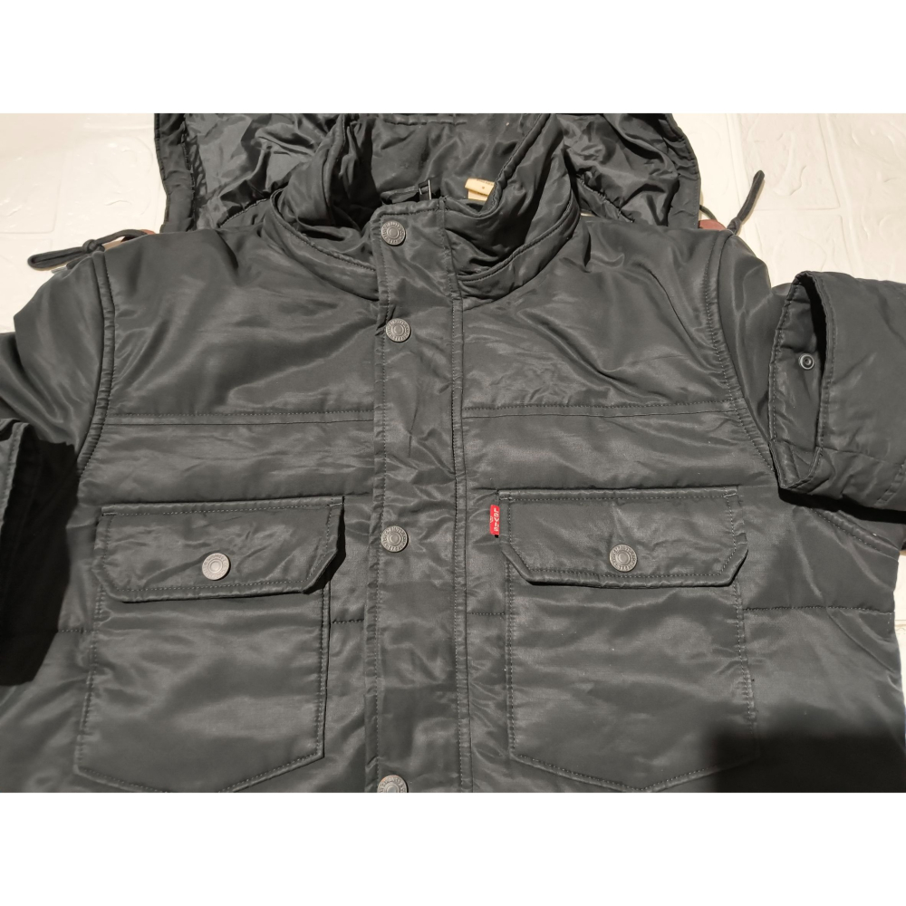 (9693) LEVI＇S 李維斯 棉服 外套 胸圍112 衣長69-細節圖4