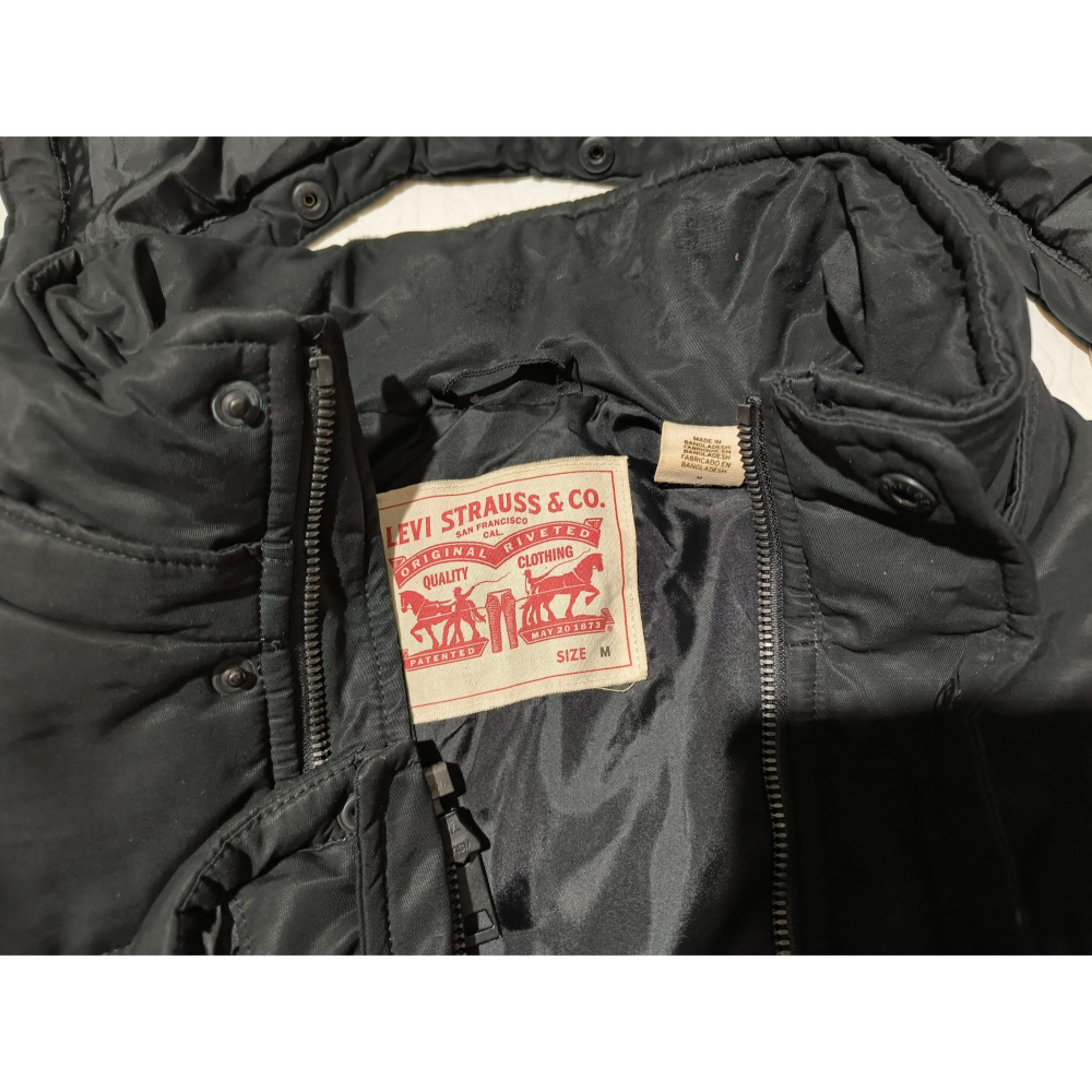 (9693) LEVI＇S 李維斯 棉服 外套 胸圍112 衣長69-細節圖5